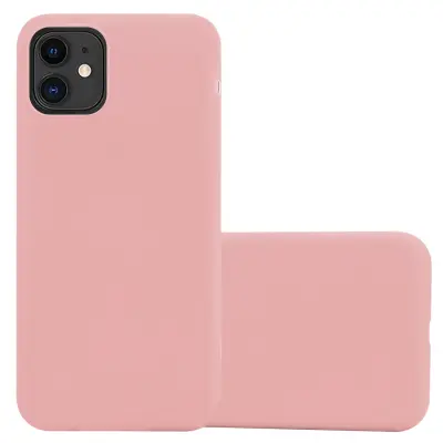 CADORABO Ohišje, združljiv z Apple v Candy Pink - Zaščitni pokrov iz fleksibilnega silikona TPU