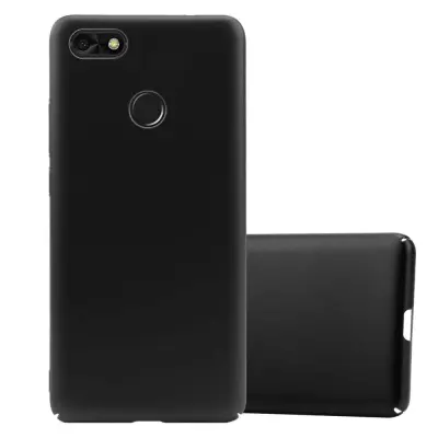 CADORABO CARE, združljiv s Huawei v kovinski črni barvi - trdi zaščitni pokrov v kovinskem videzu pred praskami in udarci