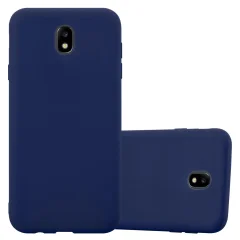 Cadorabo Case, združljiv s Samsungom v Candy Tarmno Blue - zaščitna prevleka iz fleksibilnega silikona TPU