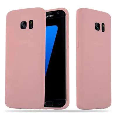 Cadorabo Case, združljiv s Samsungom v Candy Pink - Zaščitni pokrov iz fleksibilnega silikona TPU