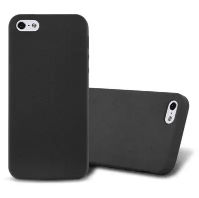 CADORABO Ohišje, združljiv z Apple v Frost Black - Zaščitni pokrov iz fleksibilnega silikona TPU