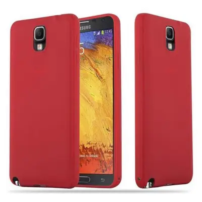 Cadorabo Case, združljiv s Samsungom v Candy Red - Zaščitni pokrov iz fleksibilnega silikona TPU