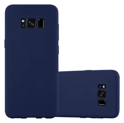 Cadorabo Case, združljiv s Samsungom v Candy Tarmno Blue - zaščitna prevleka iz fleksibilnega silikona TPU