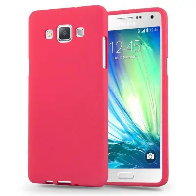 CADORABO Ohišje, združljiv s Samsungom v Frost Red - Zaščitni pokrov iz fleksibilnega silikona TPU