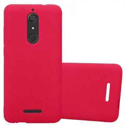 CADORABO Ohišje, združljiv z Wiko v Frost Red - Zaščitni pokrov, narejen iz fleksibilnega silikona TPU