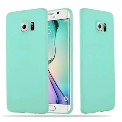 CADORABO Ohišje, združljiv s Samsungom v Candy Blue - Zaščitni pokrov iz fleksibilnega silikona TPU