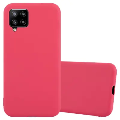 Cadorabo Case, združljiv s Samsungom v Candy Red - Zaščitni pokrov iz fleksibilnega silikona TPU