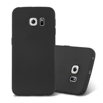 CADORABO Ohišje, združljiv s Samsungom v Frost Black - Zaščitni pokrov iz fleksibilnega silikona TPU