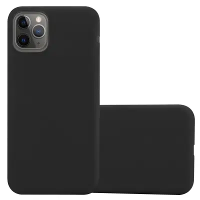 CADORABO Ohišje, združljiv z Apple v Candy Black - Zaščitni pokrov iz fleksibilnega silikona TPU