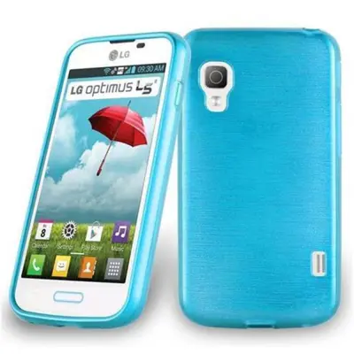 CADORABO Ohišje, združljiv z LG v turkizni - zaščitni pokrov, narejen iz fleksibilnega silikona TPU v brušenem dizajnu