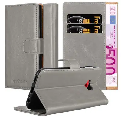 CADORABO Ohišje, združljiv z ASUS v Capuccino Brown - zaščitni pokrov z magnetnim zapiranjem, stoječo funkcijo in režo za kartico