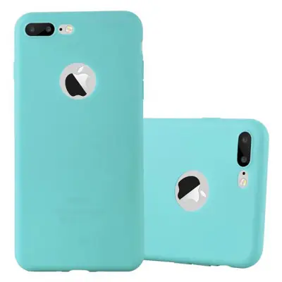 CADORABO Ohišje, združljiv z Apple v Candy Blue - Zaščitni pokrov iz fleksibilnega silikona TPU