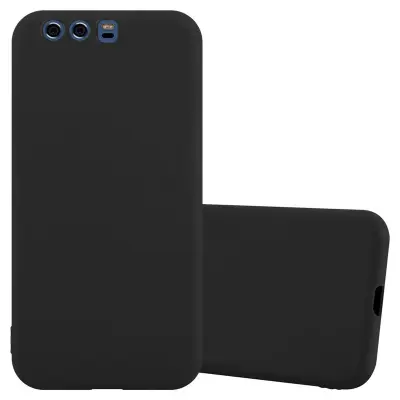 CADORABO Ohišje, združljiv s Huawei v Candy Black - Zaščitni pokrov, narejen iz fleksibilnega silikona TPU