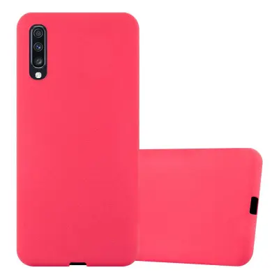 CADORABO Ohišje, združljiv s Samsungom v Frost Red - Zaščitni pokrov iz fleksibilnega silikona TPU