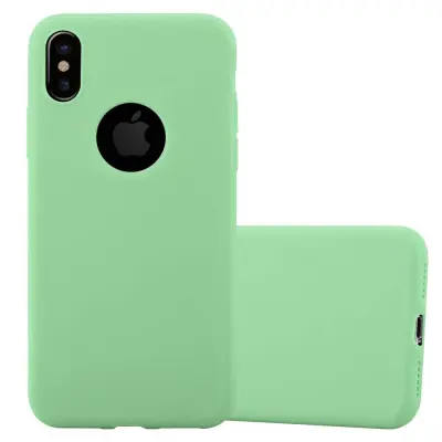 CADORABO Ohišje, združljiv z Apple v Candy Pastel Green - Zaščitna prevleka iz fleksibilnega silikona TPU