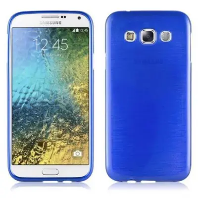 CADORABO Ohišje, združljiv s Samsungom v modrem - zaščitnem pokrovu, narejen iz fleksibilnega silikona TPU v brušenem dizajnu
