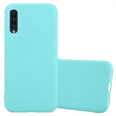 CADORABO Ohišje, združljiv s Samsungom v Candy Blue - Zaščitni pokrov iz fleksibilnega silikona TPU
