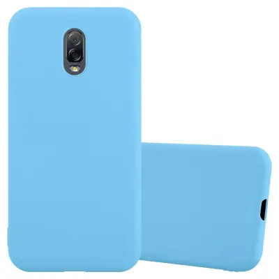 CADORABO Ohišje, združljiv s Samsungom v Candy Blue - Zaščitni pokrov iz fleksibilnega silikona TPU