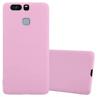 Cadorabo Case, združljiv s Huawei v Candy Pink - Zaščitni pokrov iz fleksibilnega silikona TPU