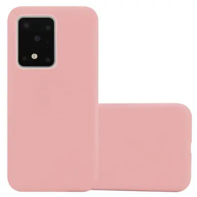 Cadorabo Case, združljiv s Samsungom v Candy Pink - Zaščitni pokrov iz fleksibilnega silikona TPU