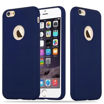 Cadorabo Case, združljiv z Apple v Candy Tarmno Blue - zaščitna prevleka iz fleksibilnega silikona TPU