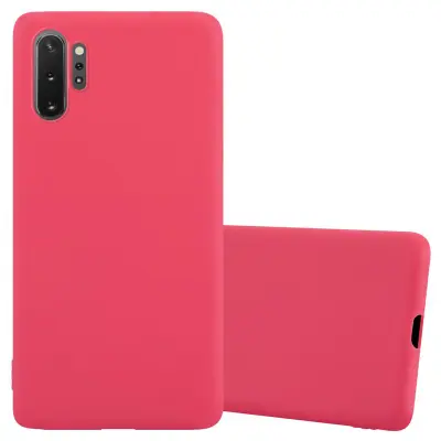 Cadorabo Case, združljiv s Samsungom v Candy Red - Zaščitni pokrov iz fleksibilnega silikona TPU