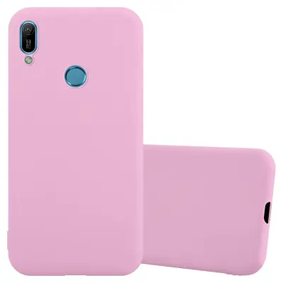 Cadorabo Case, združljiv s Huawei v Candy Pink - Zaščitni pokrov iz fleksibilnega silikona TPU