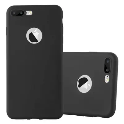 CADORABO Ohišje, združljiv z Apple v Candy Black - Zaščitni pokrov iz fleksibilnega silikona TPU