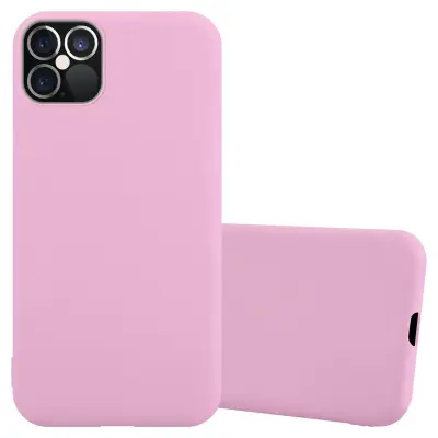 CADORABO Ohišje, združljiv z Apple v Candy Pink - Zaščitni pokrov iz fleksibilnega silikona TPU