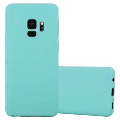 CADORABO Ohišje, združljiv s Samsungom v Candy Blue - Zaščitni pokrov iz fleksibilnega silikona TPU