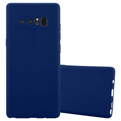 Cadorabo Case, združljiv s Samsungom v Candy Tarmno Blue - zaščitna prevleka iz fleksibilnega silikona TPU