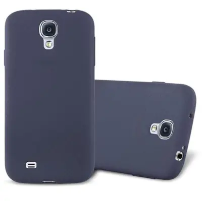 Cadorabo Case, združljiv s Samsungom v Frost Tarmno Blue - zaščitni pokrov iz fleksibilnega silikona TPU