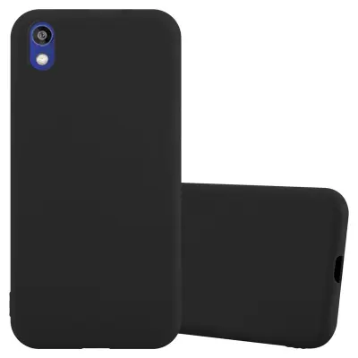 CADORABO Ohišje, združljiv s Huawei v Candy Black - Zaščitni pokrov, narejen iz fleksibilnega silikona TPU