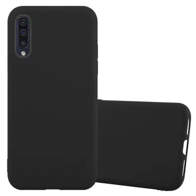 CADORABO Ohišje, združljiv s Samsungom v Candy Black - Zaščitni pokrov, narejen iz fleksibilnega silikona TPU