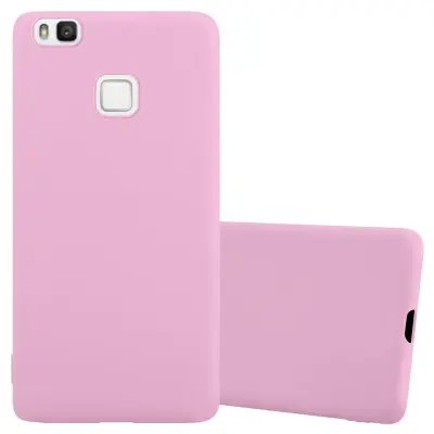 Cadorabo Case, združljiv s Huawei v Candy Pink - Zaščitni pokrov iz fleksibilnega silikona TPU