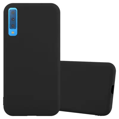 CADORABO Ohišje, združljiv s Samsungom v Candy Black - Zaščitni pokrov, narejen iz fleksibilnega silikona TPU
