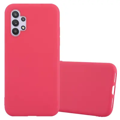 Cadorabo Case, združljiv s Samsungom v Candy Red - Zaščitni pokrov iz fleksibilnega silikona TPU