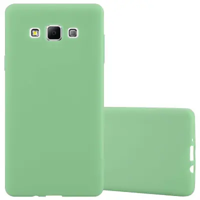 Cadorabo Case, združljiv s Samsungom v Candy Pastel Green - Zaščitni pokrov iz fleksibilnega silikona TPU