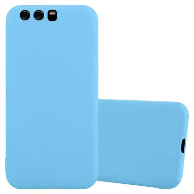 Cadorabo Case, združljiv s Huawei v Candy Blue - Zaščitni pokrov, narejen iz fleksibilnega silikona TPU