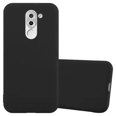 CADORABO Ohišje, združljiv s Huawei v Candy Black - Zaščitni pokrov, narejen iz fleksibilnega silikona TPU