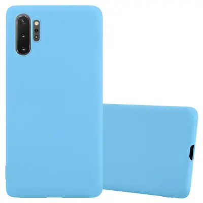 CADORABO Ohišje, združljiv s Samsungom v Candy Blue - Zaščitni pokrov iz fleksibilnega silikona TPU