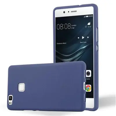 Cadorabo Case, združljiv s Huawei v Frost Tarmno Blue - zaščitni pokrov iz fleksibilnega silikona TPU