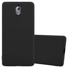 Cadorabo Case, združljiv z Nokia v Candy Black - Zaščitni pokrov iz fleksibilnega silikona TPU