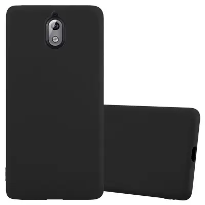 Cadorabo Case, združljiv z Nokia v Candy Black - Zaščitni pokrov iz fleksibilnega silikona TPU
