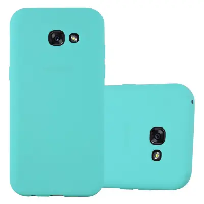 CADORABO Ohišje, združljiv s Samsungom v Candy Blue - Zaščitni pokrov iz fleksibilnega silikona TPU