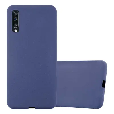Cadorabo Case, združljiv s Samsungom v Frost Tarmno Blue - zaščitni pokrov iz fleksibilnega silikona TPU