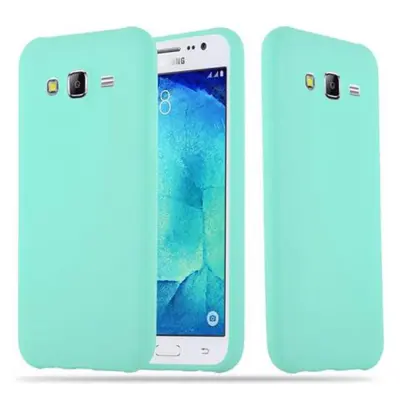 CADORABO Ohišje, združljiv s Samsungom v Candy Blue - Zaščitni pokrov iz fleksibilnega silikona TPU