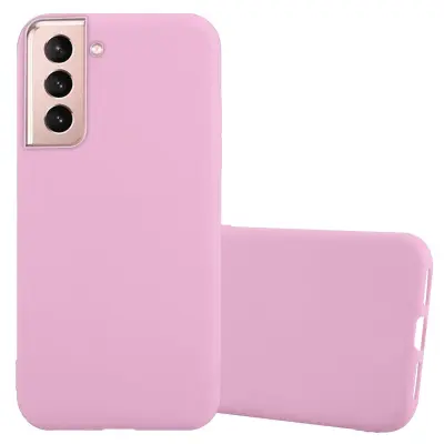 Cadorabo Case, združljiv s Samsungom v Candy Pink - Zaščitni pokrov iz fleksibilnega silikona TPU