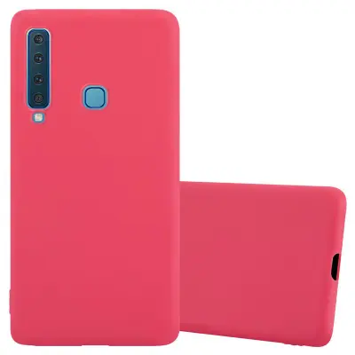 Cadorabo Case, združljiv s Samsungom v Candy Red - Zaščitni pokrov iz fleksibilnega silikona TPU