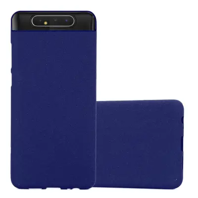 Cadorabo Case, združljiv s Samsungom v Frost Tarmno Blue - zaščitni pokrov iz fleksibilnega silikona TPU